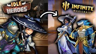 3D Idle Heroes??? Trying out NEW Infinite Magicraid!!!