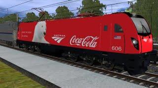 Amtrak Coca Cola 606 E6ACT