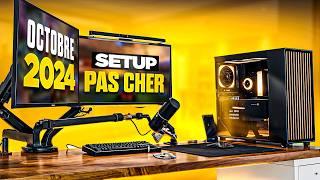 SETUP COMPLET PAS CHER AVEC PC GAMER (Octobre 2024)