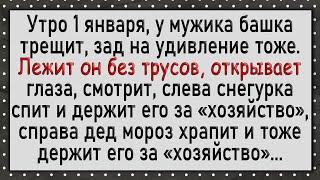 Как мужик на Новый Год ОТЖЕГ! Сборник Свежих Новогодних Анекдотов!