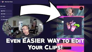 Editing Twitch Clips WITHOUT DOWNLOADING OR COST | Streaming Tutorial