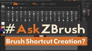 #AskZBrush - "How can I create my own Brush Shortcuts?"