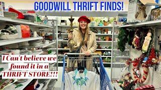 GOODWILL THRIFT FINDS! Last Thrift Day Of The Year & It Was One Of The BEST!!!!!