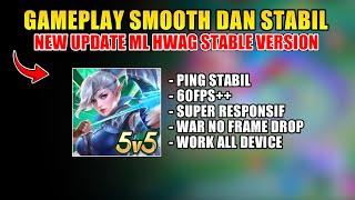 TERBARU  CARA MENGATASI LAG DAN PATAH PATAH MOBILE LEGEN SETELAH UPDATE | Mobile Legends