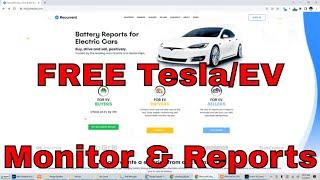 Tesla Monitoring with RECURRENT Auto, You Need This! FREE!