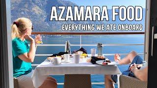 Azamara Food Guide & Review | What’s Included and Everything We Tried! NEW & UPDATED