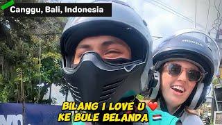 Bli Gojek BALI - Bilang I Love U ke Bule BELANDA ️