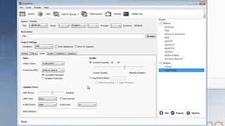 HandBrake: Encoding to H.264