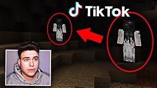 ÎNCERC CELE MAI POPULARE MITURI & LEGENDE CREEPY de pe TIKTOK cu MINECRAFT ! *au funcționat*