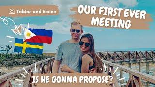 LDR MEETING FOR THE FIRST TIME | I WAS SHOCKED FROM HIS SURPRISE | Swedish-Filipina Couple