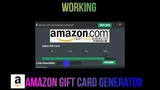 Amazon Gift Card Generator 20151