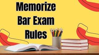 Secrets to Passing the Bar: Memorization Tricks You Need to Know!