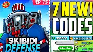 ALL NEW!SKIBIDI TOWER DEFENSE ROBLOX CODES 2024 - SKIBIDI TOWER DEFENSE CODES