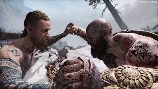 GOD OF WAR 2018 PC Kratos Vs Baldur Boss Fight Gameplay 2K 60FPS HD