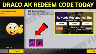 Free Fire Redeem Code Today | Redeem Code Free Fire Today | FF Redeem Code Today | Today Redeem Code
