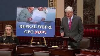 Cassidy Calls for Senate Vote to Repeal WEP, GPO, Quit Wasting Time on Biden Judicial Nominees