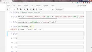 Python 3 Programming Tutorial | #9 Accessing Dictionary key and value using map & lambda function