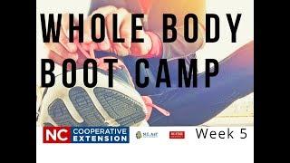 whole body boot camp  wrap up