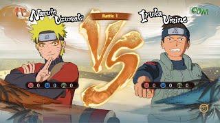 Naruto Shippuden: Ultimate Ninja Storm 4, Naruto Sage Mode Vs iruka