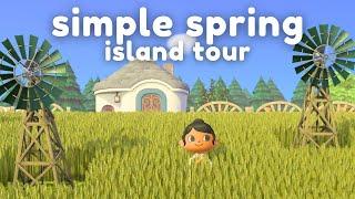 Relaxing Spring Island Tour In Animal Crossing New Horizons
