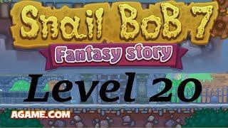 Snail Bob 7: Fantasy Story - Walkthrough Level 20