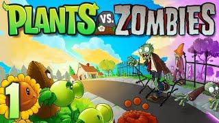 Plants vs Zombies Part 1 Day Gameplay walkthrough Android game