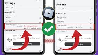 Как исправить ожидание проверки в Roblox 2024 | Roblox Email Pending Verification