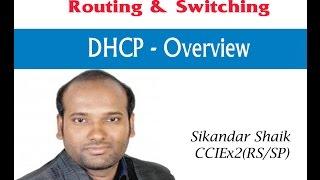 DHCP-Overview - Video By Sikandar Shaik || Dual CCIE (RS/SP) # 35012