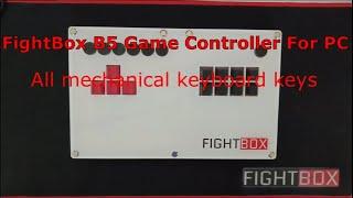 FightBox B5-PC Game Controller For PC Playing THE KING OF FIGHTERS XV KOF On STEAM