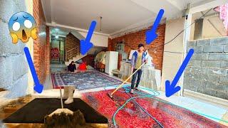 Turning a dirty carpet into a work of art: The success story of the Ramin nomadic family