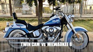 Harley-Davidson Stock Twin Cam vs Stock Milwaukee Eight - Which engine sounds better?