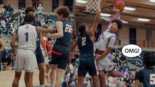 CRAZY POSTER!! Jaylin Stewart Goes OFF In Intense Playoff Game vs Jacob Cofie & Eastside Catholic!