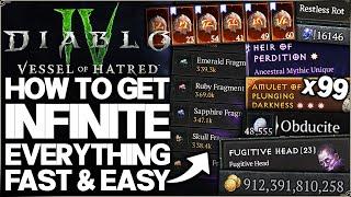 Diablo 4 - Do THIS Now: Fast INFINITE Obducite, Gem Fragments, Gold, Boss Summons - Best Farm Guide!