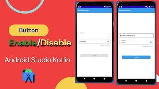How to make button enable and disable in android code example/how to disable button in android