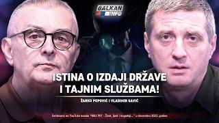 AKTUELNO: Žarko Popović i Vladimir Savić - Istina o tajnim službama i izdaji države! (1.12.2023)