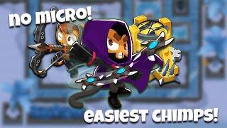 EASY No Micro No Abilities Last Resort CHIMPS Guide! | Bloons TD 6 Version 46