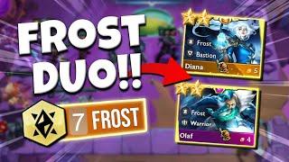 NON-META = NOT CONTESTED! TRY THIS 7-FROST DUO CARRY OLAF AND DIANA!  | Teamfight Tactics Set 12