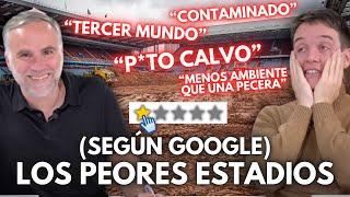 LOS PEORES ESTADIOS DE INGLATERRA SEGÚN GOOGLE