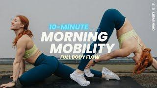 10 Min. Morning Mobility Routine | Intermediate w/ Modifications | No Talking | DAY 8 #OER