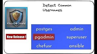 Postgres common usernames - Postgres Security #postgresql #postgres