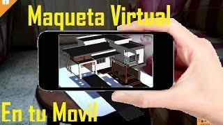 Maqueta Virtual Como Visualizar en Dispositivos Móviles  (Realidad Aunmentada, Aumentaty & sketchup)