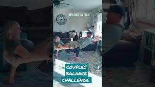 BALANCE & STRENGTH COUPLES CHALLENGE #legsgo #coupleschallenge #fitness #thewinnies #tag  #yourturn