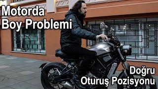 Motorda Boy Gerçekten Önemli mi? - Motorda Oturuş Pozisyonu