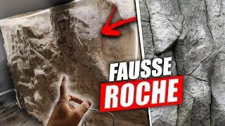 FABRICATION D’UN FAUX MUR EN ROCHE !