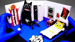 All TREVOR HENDERSON monsters creepy Room with polymer clay