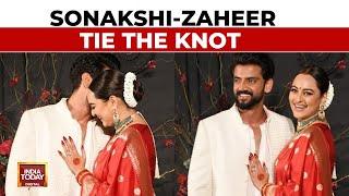 Grand Wedding Reception Of Sonakshi Sinha & Zaheer Iqbal In Mumbai | India Today News