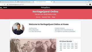 Using HeritageQuest