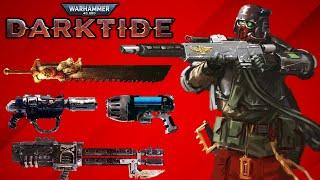 DARKTIDE All Weapons Leaked - The Final Arsenal, More or Less - Warhammer 40k Darktide