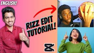 How to make rizz edit omegle | RIZZ EDIT TUTORIAL IN ENGLISH | Use Live Velocity Edit | Rizz Up