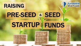 How to Raise Pre-Seed & Seed Startup Funds - Intro